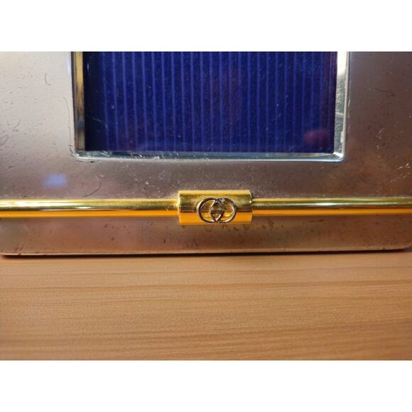 Vintage Rare 70's GUCCI Italy Picture 5"x4" Photo Frame - Picture 3 of 7